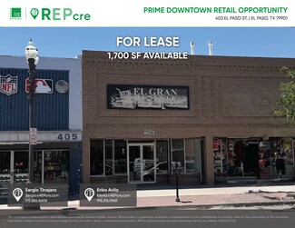 Plus de détails pour 321-403 S El Paso St, El Paso, TX - Commerce de détail à louer