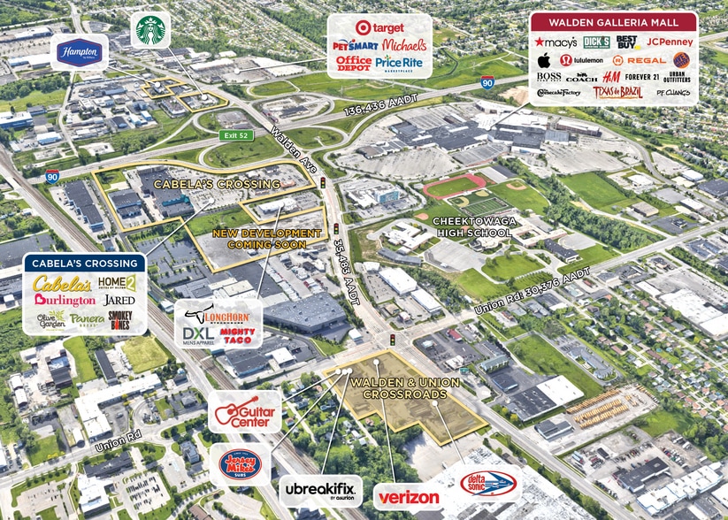 3385 Union Rd, Cheektowaga, NY for lease - Aerial - Image 3 of 5