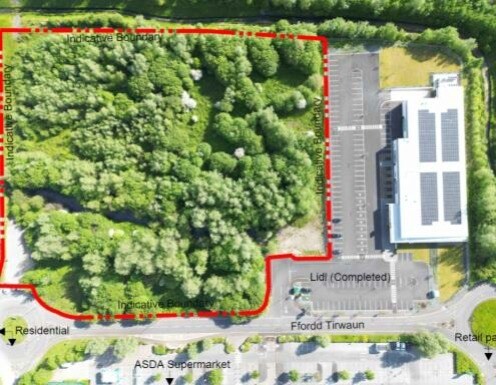 Ffordd Tirwaun, Aberdare à vendre - Aérien - Image 2 de 4