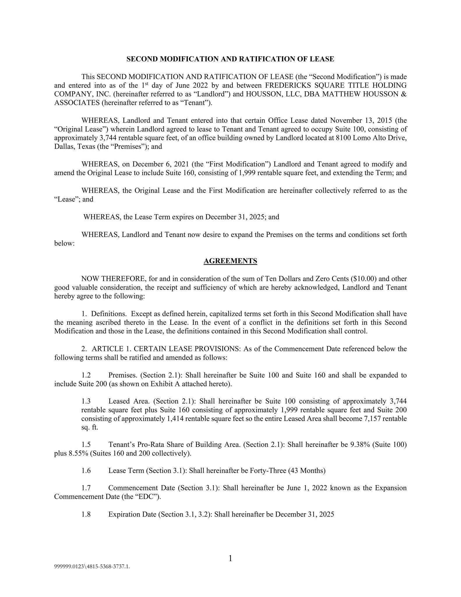 8100 Lomo Alto Dr, Dallas, TX for lease Site Plan- Image 1 of 1