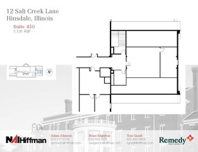 12 Salt Creek Ln, Hinsdale, IL à louer Plan d  tage- Image 1 de 2