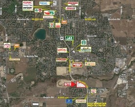 Hwy 287 & Trails At Coal Creek Drive, Lafayette, CO - Aerial map view - Image1