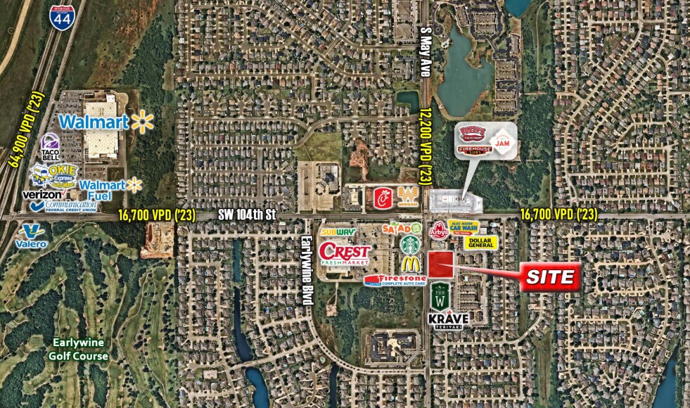 SEQ of SW 104th St & S May Ave, Oklahoma City, OK à louer Photo du bâtiment- Image 1 de 2