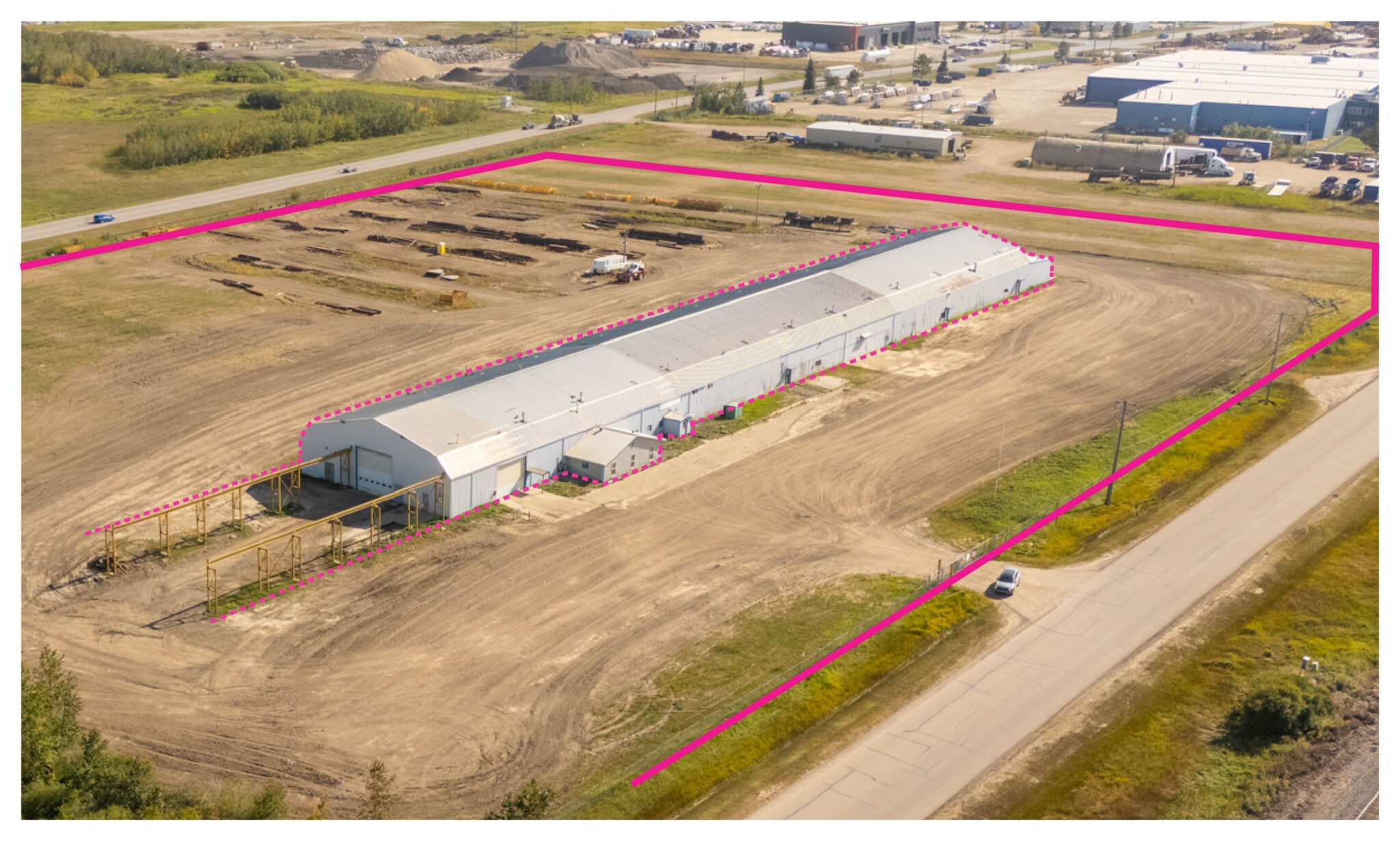 1511 4th St, Nisku, AB T9E 7M9 CAN portefeuille de 3 propriétés à vendre sur LoopNet.ca Aérien- Image 1 de 22