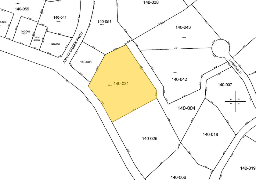 7230 McGinnis Ferry Rd, Suwanee, GA à vendre - Plan cadastral - Image 1 de 1