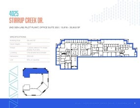 4016-4025 Stirrup Creek Dr, Durham, NC for lease Floor Plan- Image 1 of 1