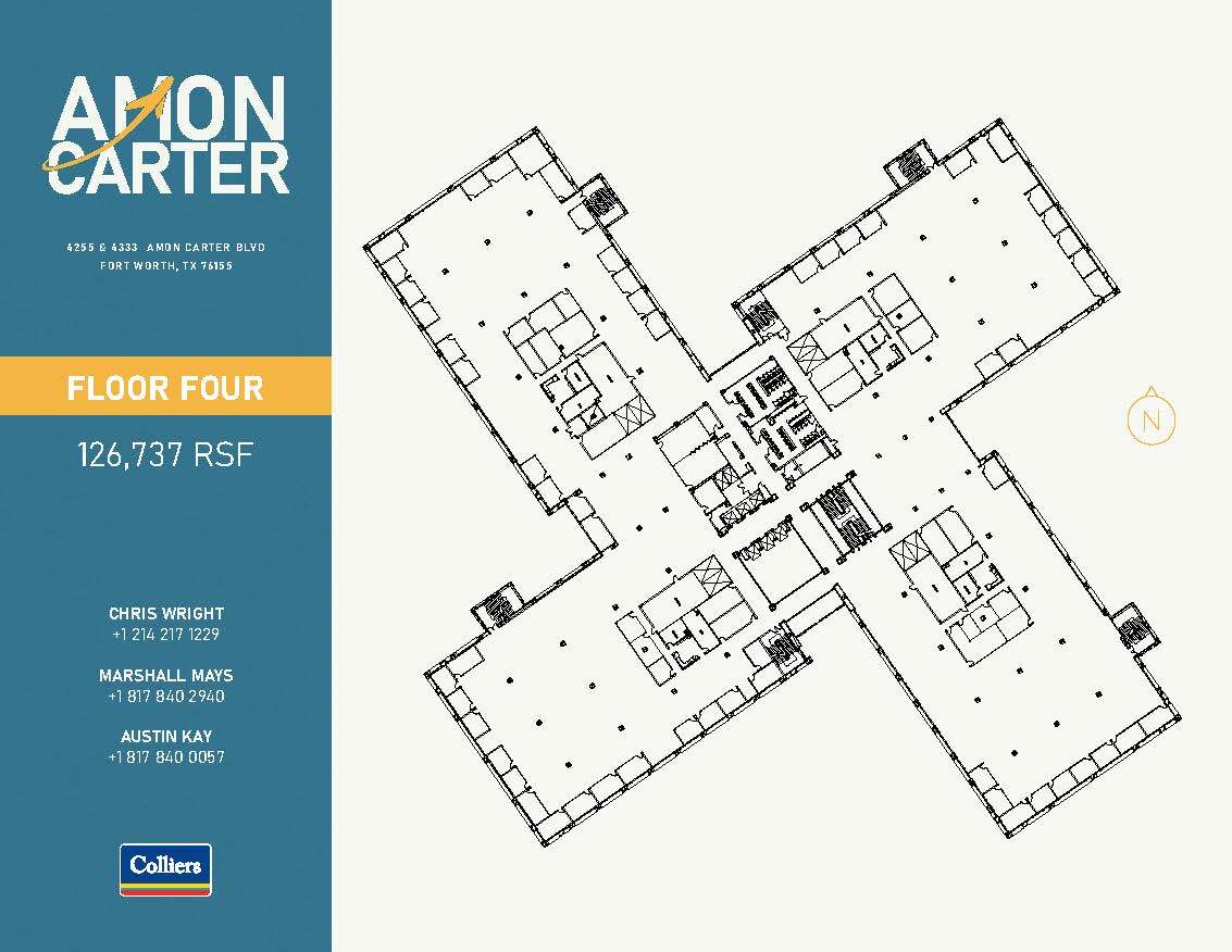 4333 Amon Carter Blvd, Fort Worth, TX for lease Floor Plan- Image 1 of 1