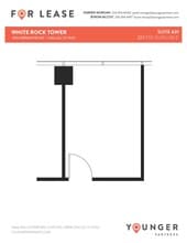 6510 Abrams Rd, Dallas, TX à louer Plan d’étage- Image 1 de 2