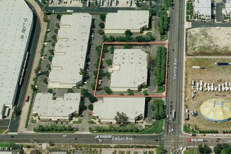 14042 Central Ave, Chino, CA - Aerial map view