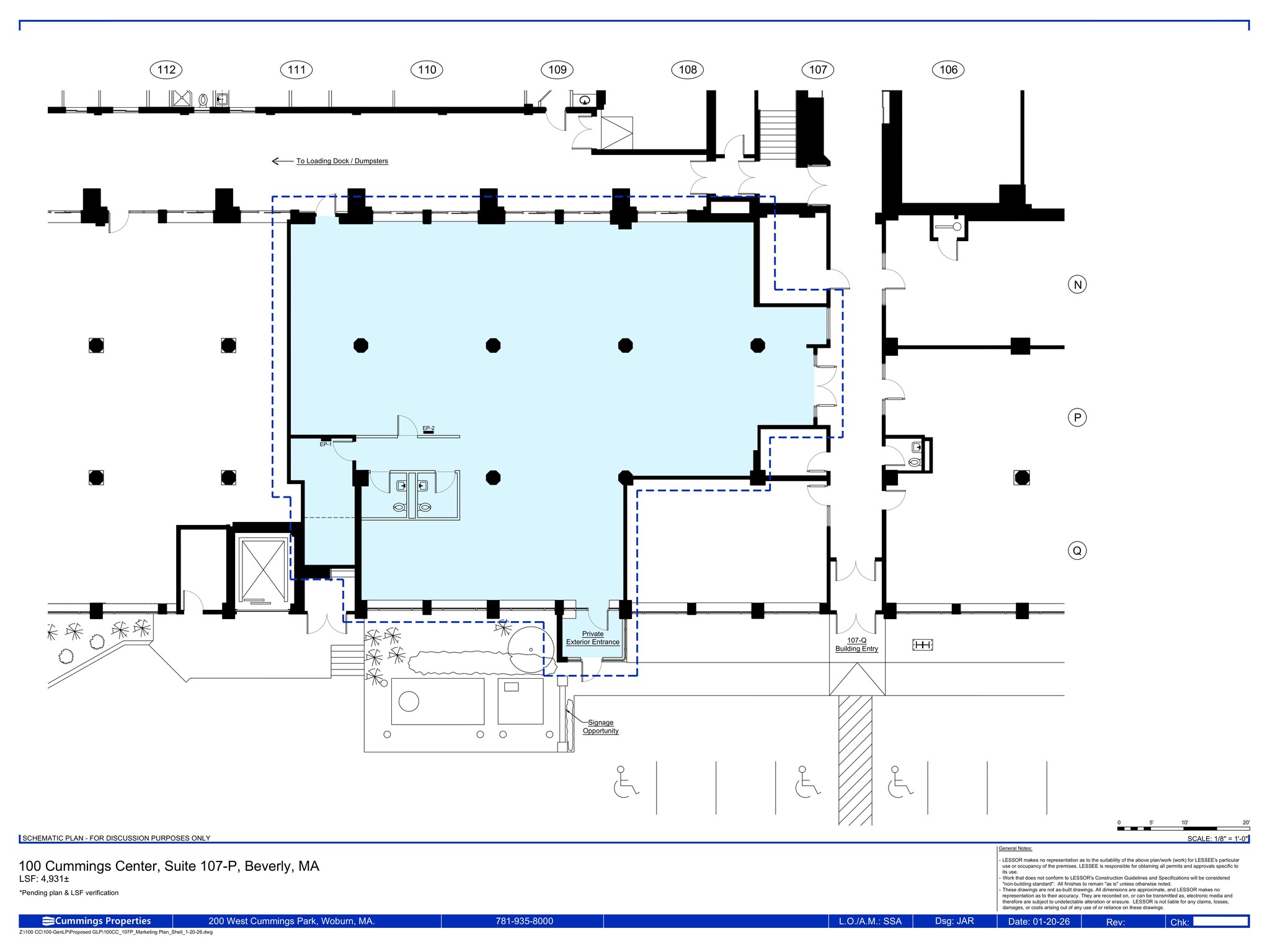 100 Cummings Ctr, Beverly, MA for lease Interior Photo- Image 1 of 1