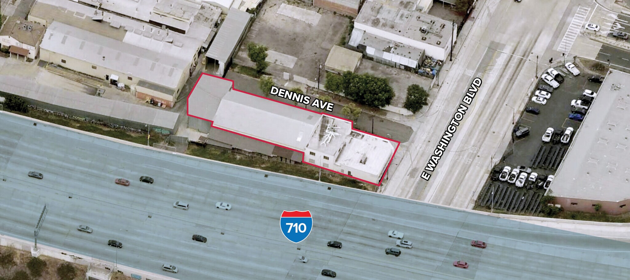 4650 E Washington Blvd, Commerce, CA for lease Aerial- Image 1 of 10