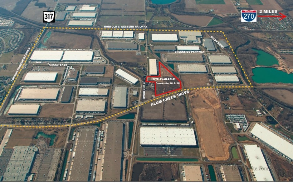 2353 Global Dr, Groveport, OH for lease - Aerial - Image 2 of 7