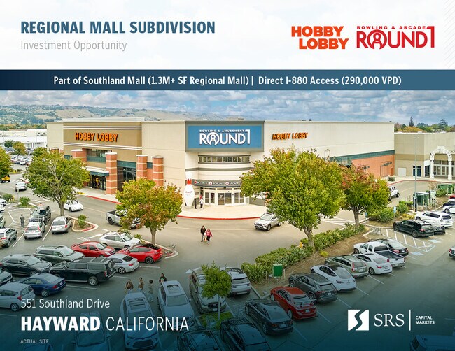 More details for 551 Southland Mall, Hayward, CA - Retail for Sale