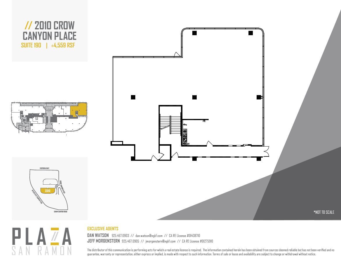 2010 Crow Canyon Pl, San Ramon, CA à louer Plan d  tage- Image 1 de 1