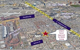 Plus de détails pour 1592 E Hacienda Ave, Las Vegas, NV - Terrain à vendre