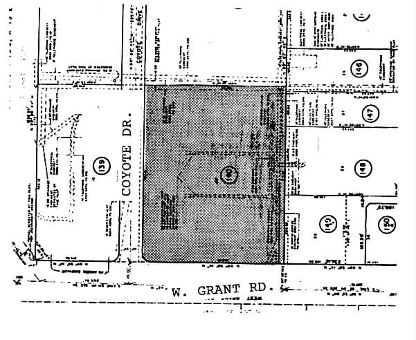 1802 W Grant Rd, Tucson, AZ for lease - Plat Map - Image 2 of 4