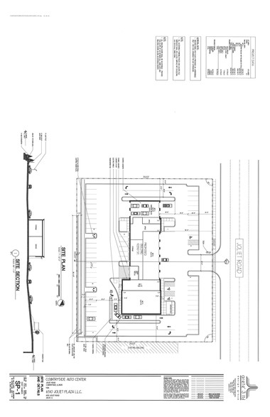 6510-6514 Joliet Rd, La Grange, IL à louer - Plan de site - Image 2 de 6