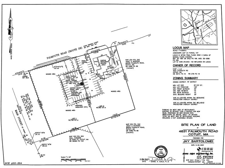 4631 Falmouth Rd, Cotuit, MA à vendre - Plan de site - Image 2 de 50