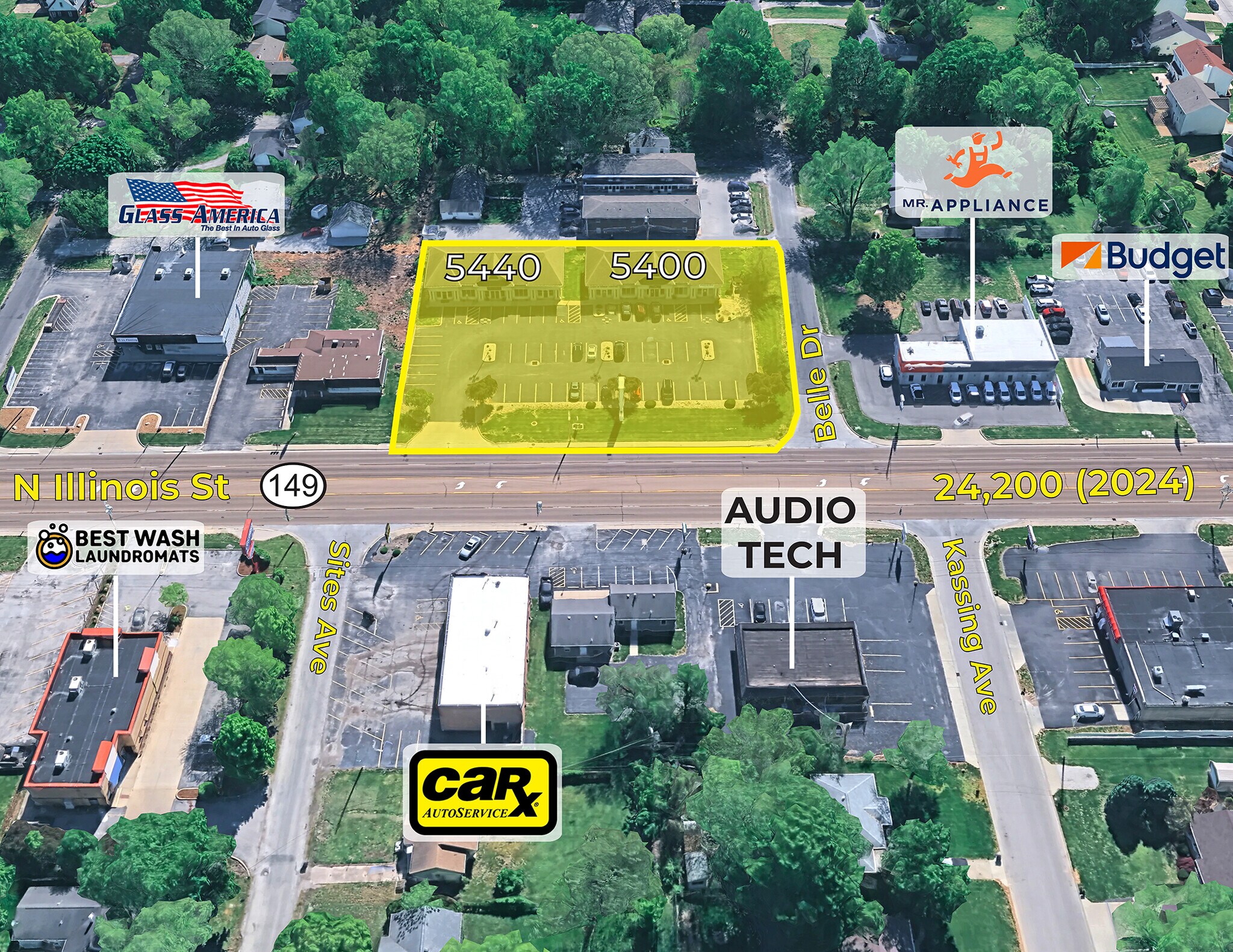 5400-5440 N Illinois St, Fairview Heights, IL for lease Primary Photo- Image 1 of 10