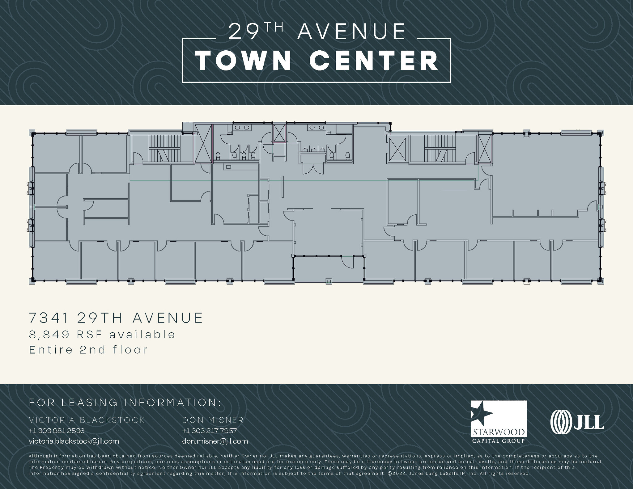 7400 E 29th Ave, Denver, CO à louer Plan d’étage- Image 1 de 1