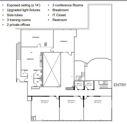 11021 Via Frontera, San Diego, CA for lease Floor Plan- Image 1 of 1