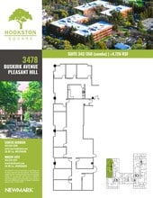 3478 Buskirk Ave, Pleasant Hill, CA à louer Plan d’étage- Image 2 de 2