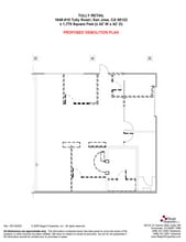 1648 Tully Rd, San Jose, CA à louer Plan d’étage- Image 2 de 2