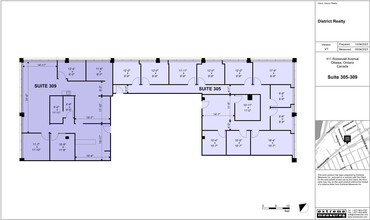 411 Roosevelt Ave, Ottawa, ON for lease Floor Plan- Image 1 of 2