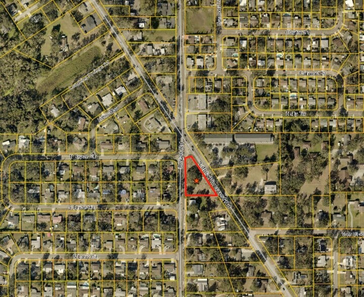 440 Lithia Pinecrest Rd, Brandon, FL à vendre - Aérien - Image 2 de 2