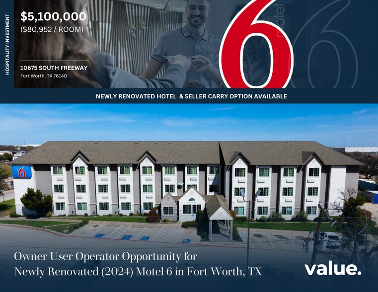 10675 South Fwy, Fort Worth, TX à vendre - Photo du bâtiment - Image 2 de 12
