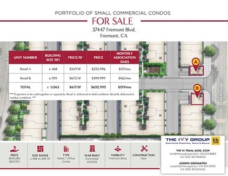 More details for 37447 Fremont Blvd, Fremont, CA - Retail for Sale