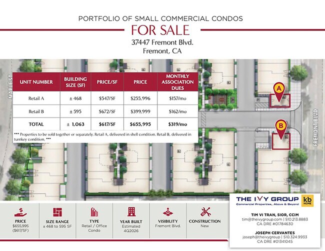 More details for 37447 Fremont Blvd, Fremont, CA - Retail for Sale