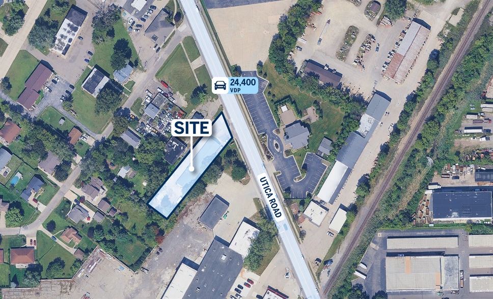 31521 Utica Rd, Fraser, MI for sale - Aerial - Image 3 of 6