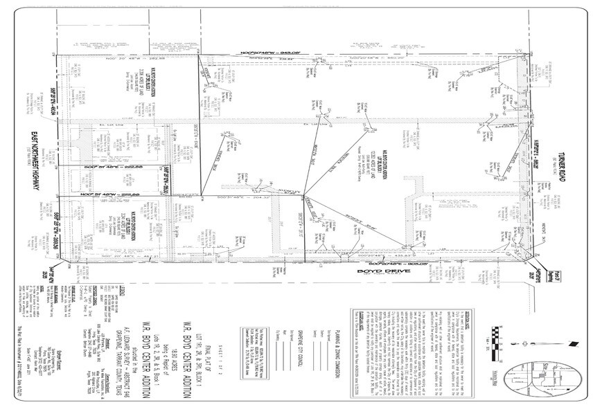 751 E Northwest Hwy, Grapevine, TX à vendre - Plan cadastral - Image 2 de 2