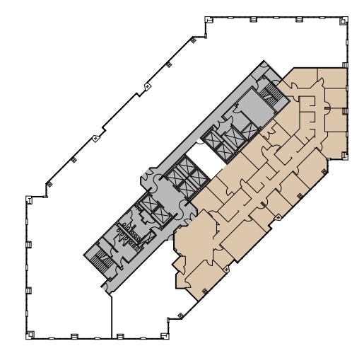 501 W Broadway, San Diego, CA à louer Plan d’étage- Image 1 de 1