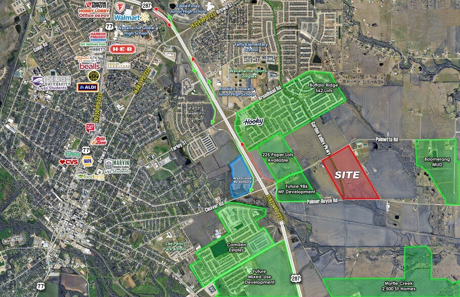 US-287, Waxahachie, TX à vendre - Photo du bâtiment - Image 3 de 4