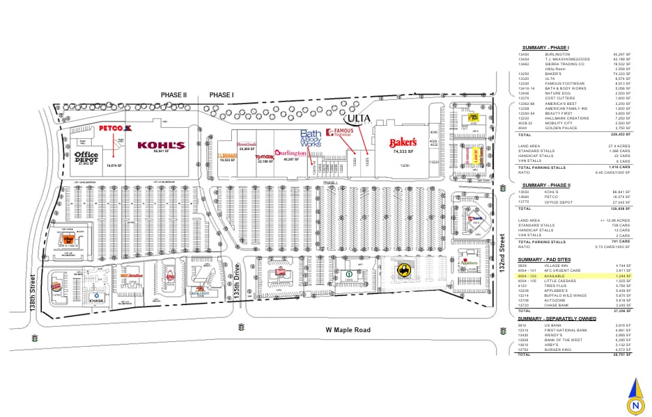 4004 N 132nd St, Omaha, NE for lease Site Plan- Image 1 of 5