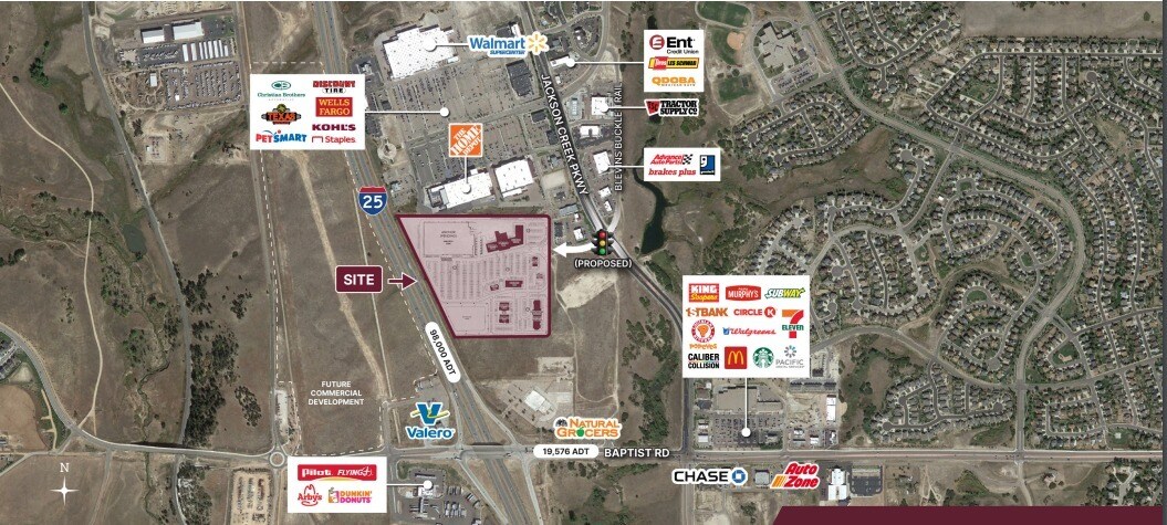 I-25 & Baptist Road, Monument, CO for lease Building Photo- Image 1 of 2