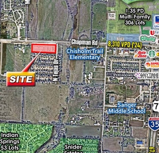 More details for 2300 Chapman Rd., Sanger, TX - Retail for Lease