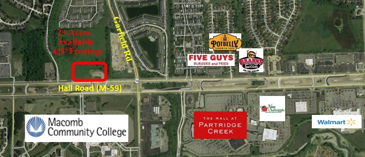 16501 Hall Rd, Macomb Township, MI for lease Building Photo- Image 1 of 3