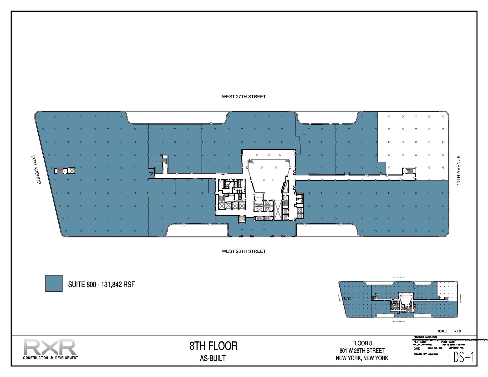 601 W 26th St, New York, NY for lease Floor Plan- Image 1 of 1
