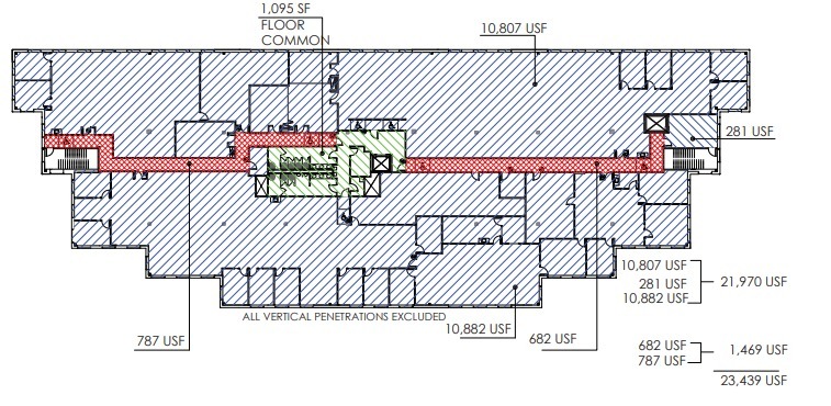 1122 Town & Country Commons, Chesterfield, MO for lease Floor Plan- Image 1 of 1