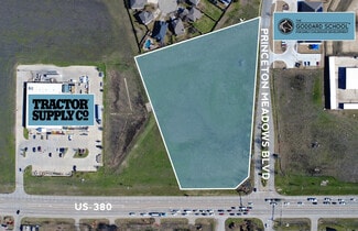 More details for NWC US Hwy 380 & Princeton Meadows Blvd, Princeton, TX - Land for Sale