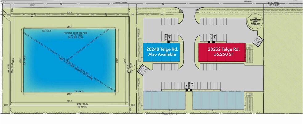 20252 Telge Rd, Tomball, TX for lease - Site Plan - Image 2 of 3