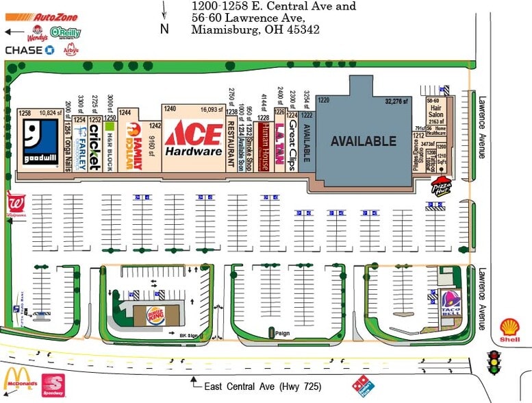 1205 E Central Ave, Miamisburg, OH for lease - Building Photo - Image 2 of 4