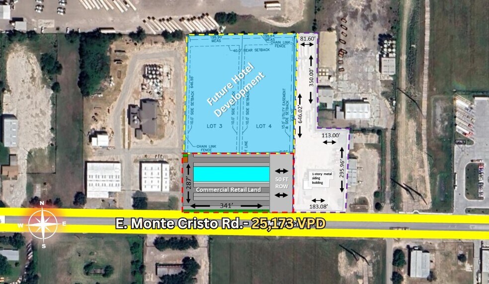 E Monte Cristo, Edinburg, TX à vendre - Photo du bâtiment - Image 2 de 7
