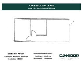 14300 N Northsight Blvd, Scottsdale, AZ for lease Floor Plan- Image 1 of 1