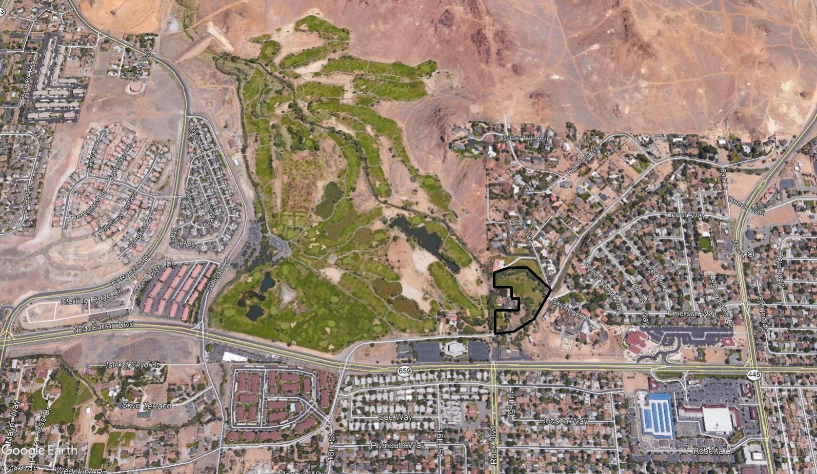 Wedekind Rd, Sparks, NV for sale Aerial- Image 1 of 1