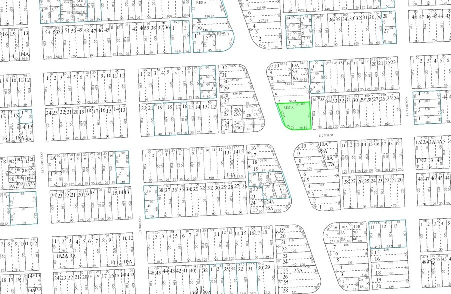 6706 N Main St, Houston, TX à vendre - Plan cadastral - Image 1 de 5