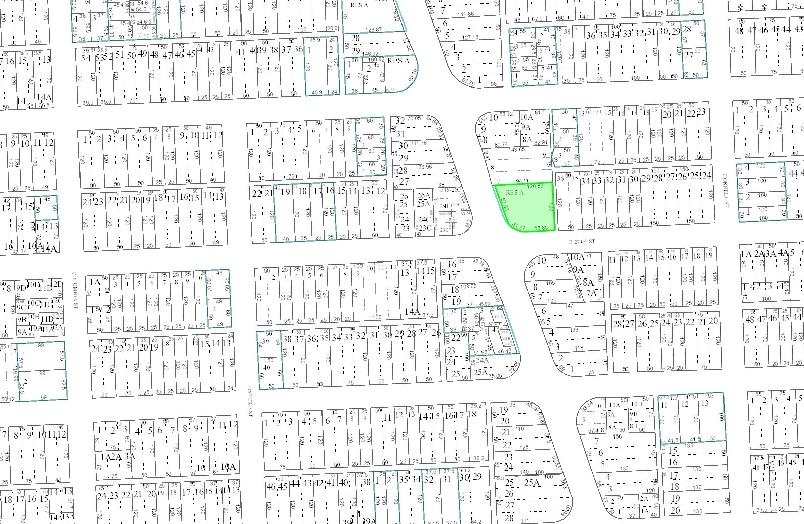 6706 N Main St, Houston, TX à vendre Plan cadastral- Image 1 de 6